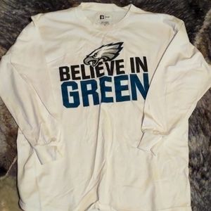 Philadelphia eagles extra large long sleeve t-shirt men's